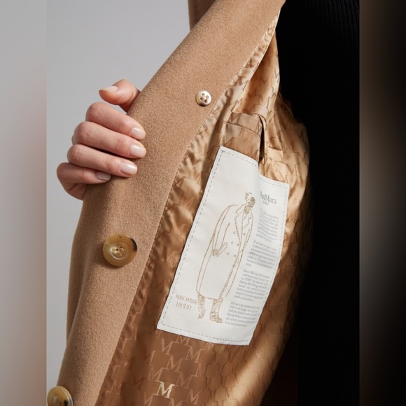 MAX MARA 101801 Icon Camel Coat NWT - Picture 9 of 15